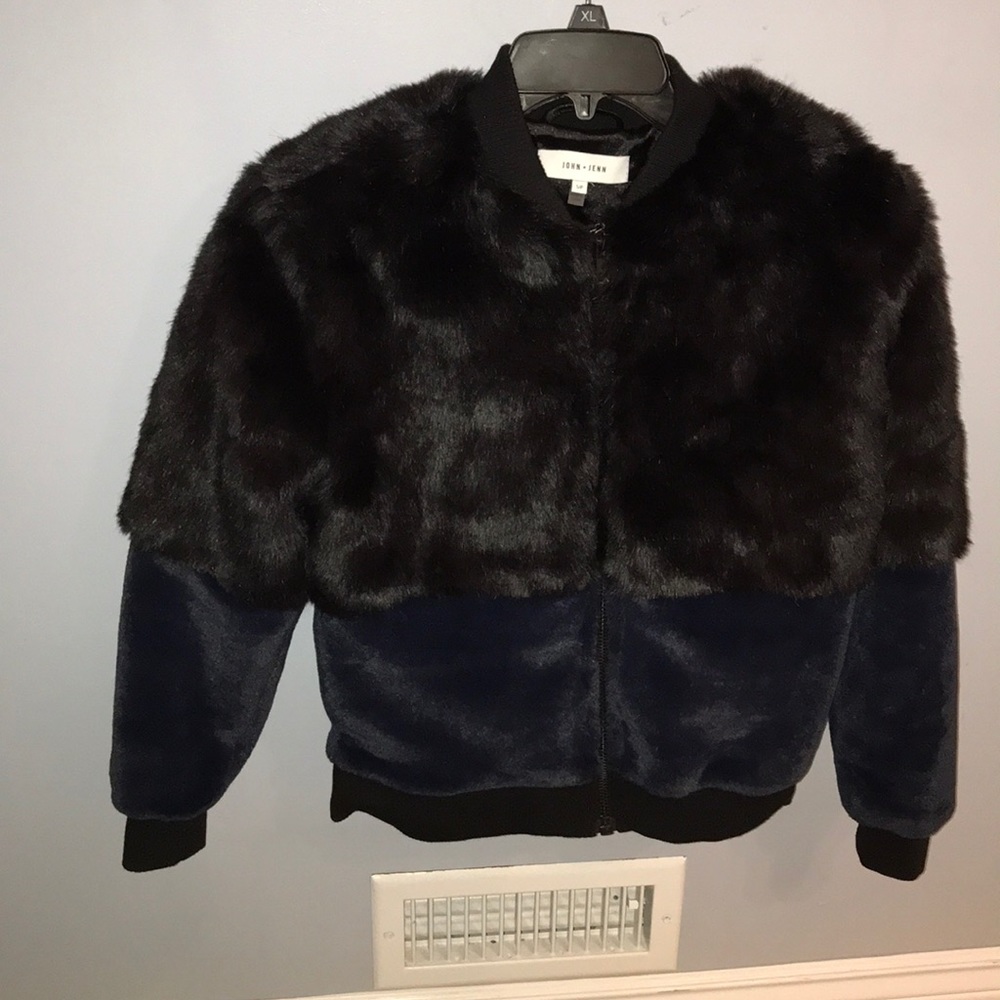 John+jenn size small fur coat